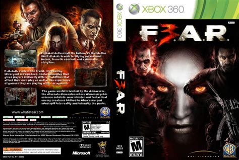 Fear 3 - XBOX 360 Game Covers - Fear 3 DVD NTSC Custom f :: DVD Covers