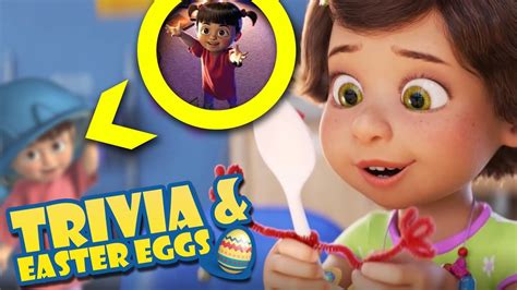 Toy Story 4: Top 10 Trivia And Easter Eggs | Boo From Monsters Inc, The ...