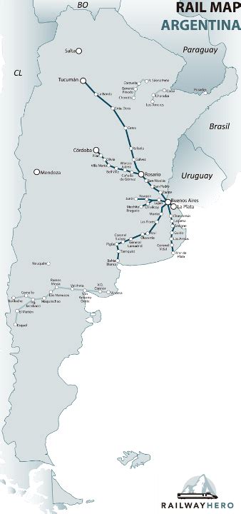 Argentina By Train | Trains - Tickets - Routes | RAILWAYHERO