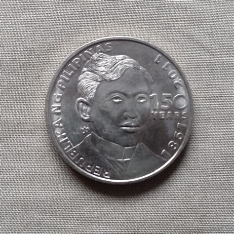 Piso coin 150 years commemorative, Hobbies & Toys, Memorabilia ...