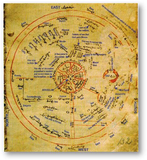 Jerusalem Center Of The World Map - Oconto County Plat Map