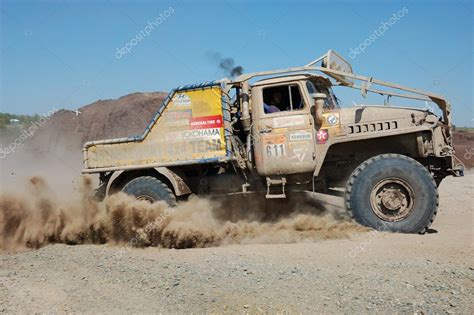 Ural rally truck at offroad competition – Stock Editorial Photo © philipus #9732799