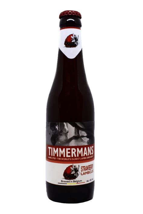 Timmermans Strawberry | Buy Belgian Beer Online - Belgian Beer Co