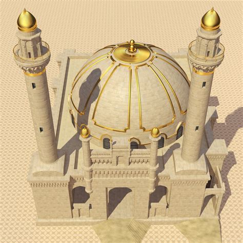 Mosque 3D model | 1147657 | TurboSquid