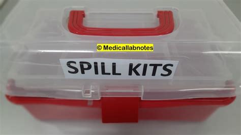 Spill Kit: Introduction, Kit Content, Handling Procedure