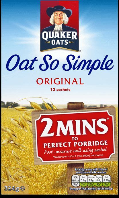 Quaker Oats UK | Oats quaker, Oats, Flavors