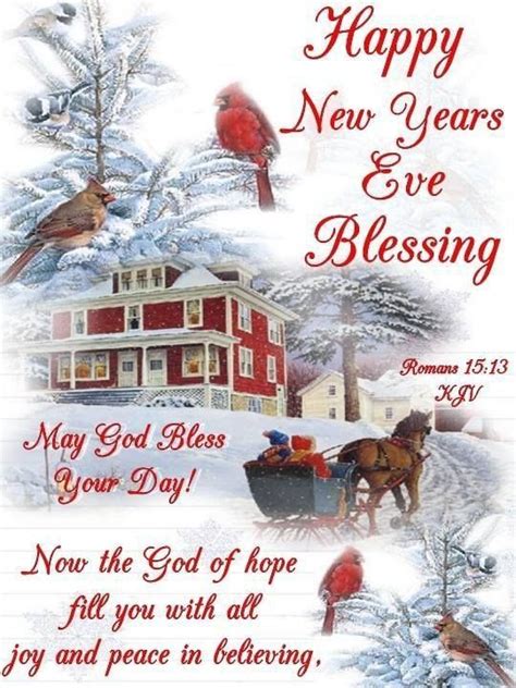 Happy New Years Eve Blessing | Happy new years eve, New year's eve ...