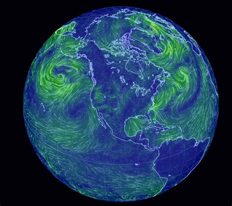 Earth Wind Current Map