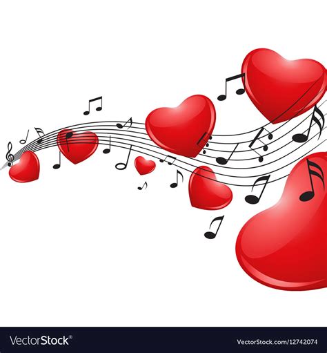 Love music Royalty Free Vector Image - VectorStock