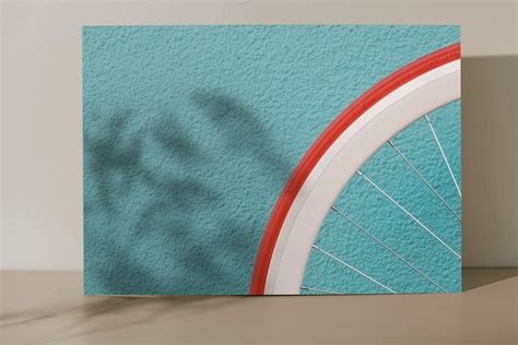 Modern Bicycle Print Bike Wall Art Wheel Poster Minimalist - Etsy