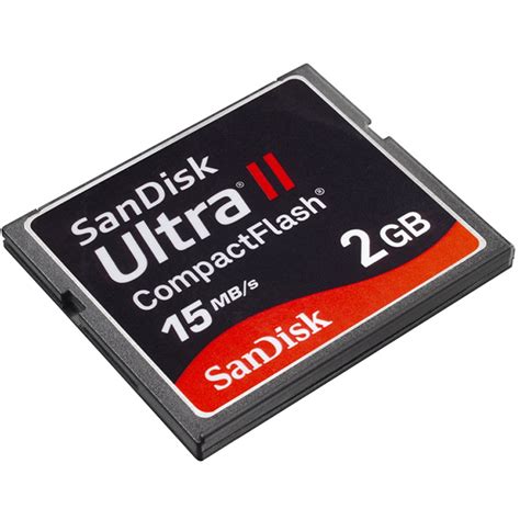 2GB SanDisk SDCFH-002G-U46 Ultra II CompactFlash CF Karte - Compact Flash Karten (CF)