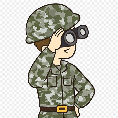 Clip Art Teleskop Tentara, Clipart Tentara, Tentara, Seni Klip PNG ...