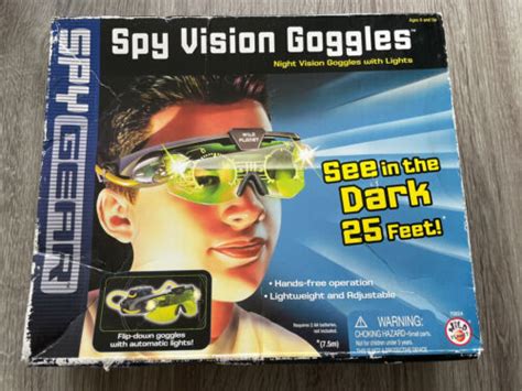 🔥 Spy Gear • Spy Vision Night Vision Goggles with Light • New | eBay