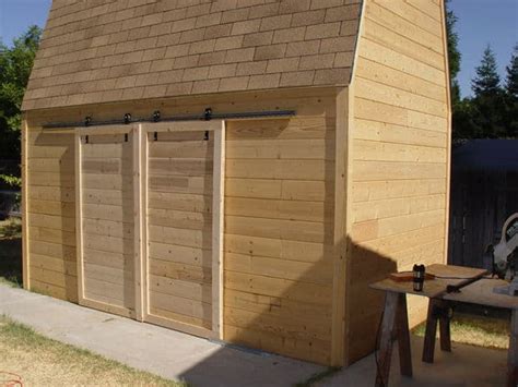 13 Comprehensive Plans and Walk-Thru’s to Build Shed Doors