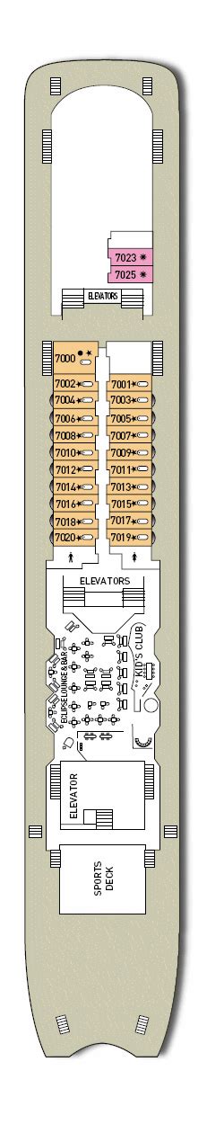 Celestyal Olympia Deck Plans