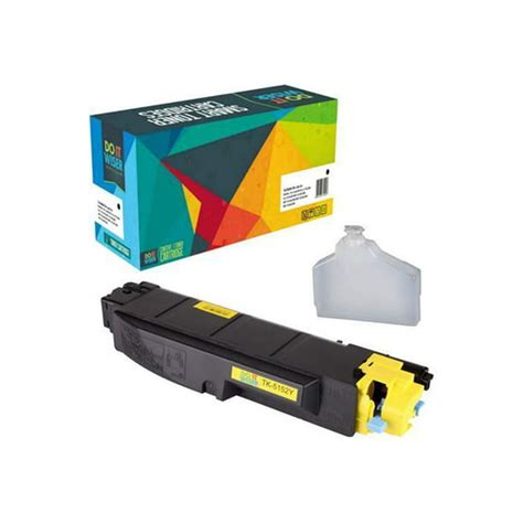 Yellow Toner Cartridge for Kyocera TK-5152Y ECOSYS M6035cidn, ECOSYS ...