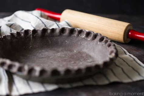 Chocolate Pie Crust - Baking A Moment