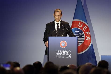 UEFA president Aleksander Ceferin named WFS Awards best executive after ...