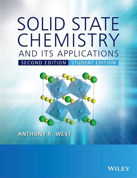 Free Download Solid State Chemistry and Its Applications (2nd Student Ed.) By Anthony West ...