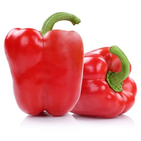 Red Bell Pepper | Two Live Garden Plants | Non-GMO, Sweet, Early Produ ...