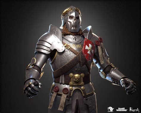 Markus Kruber: Foot Knight, We are Plan A. Join us! | Fantasy armor, Armor concept, Knight armor