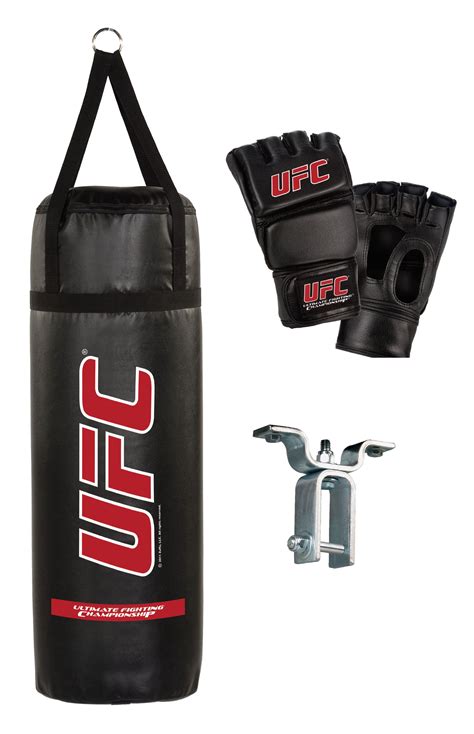 UFC 70 LB. 3 PIECE BAG COMBO 70 lb. Vinyl Heavy Bag with Straps perfect ...