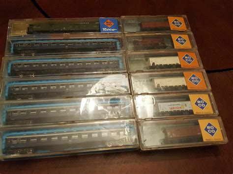 ROCO ATLAS LOT OF 12 N SCALE TRAINS | #2045260557