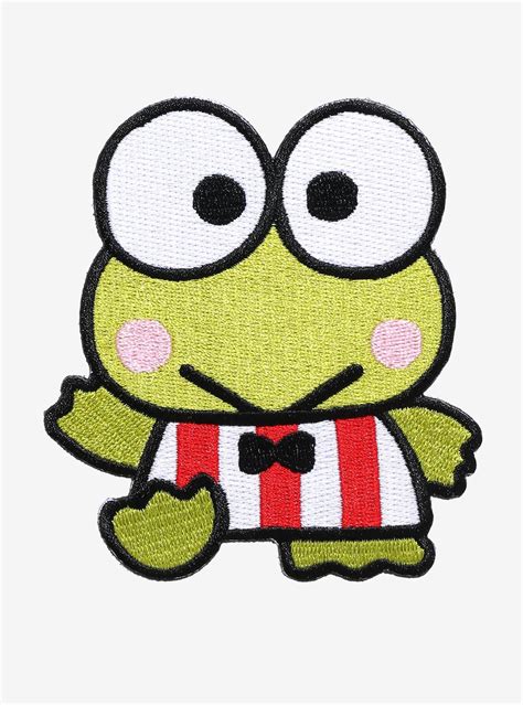 Keroppi Wave Patch in 2022 | Cute patches, Patches, Sew on patches