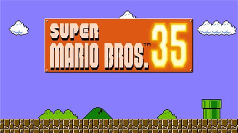 Super Mario Bros. 35 Playthrough - YouTube