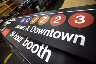 New York City Transit Sign Shop | Signs for Fulton Center fa… | Flickr