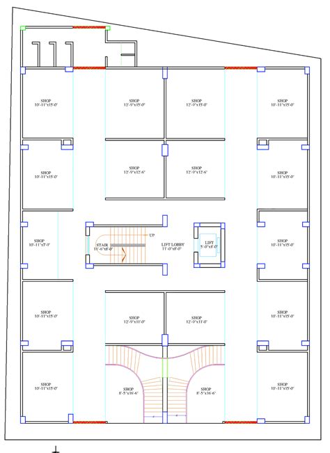 Industrial Building Floor Plan