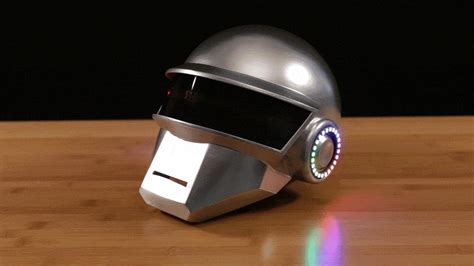 3D Print an Awesome Daft Punk Helmet with Working LED Lights - 3DPrint.com | The Voice of 3D ...
