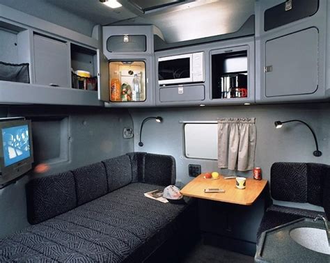 Semi Truck Interior Cabin