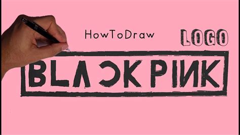 How To Draw Blackpink Logo Easy : Follow along to learn how to draw cute jennie from blackpink ...