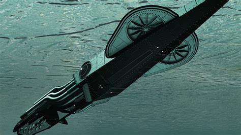 steampunk submarine steam 3d model