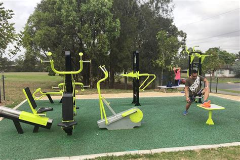 Outdoor Fitness Equipment & Circuit Paths Fairfield City Council