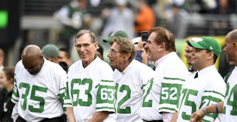 The Jets celebrate the 50th anniversary of Super Bowl III win