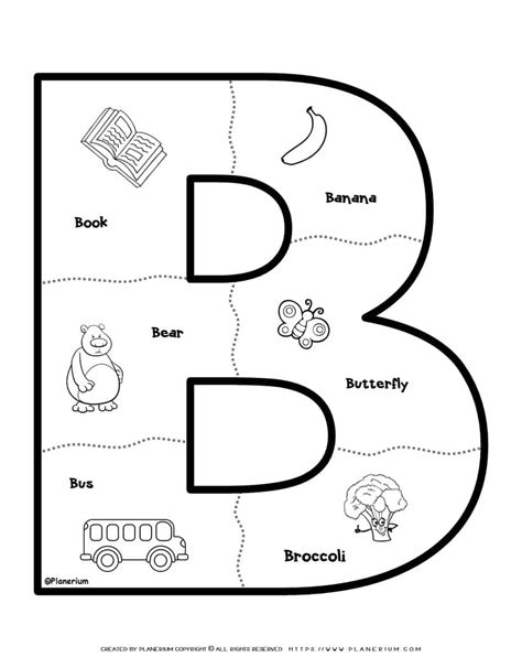 English Alphabet - Letter P | Planerium