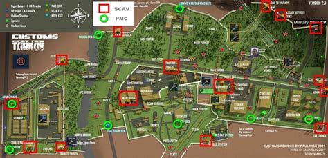 Escape From Tarkov: All Extraction Points In Customs Map - Gameinstants