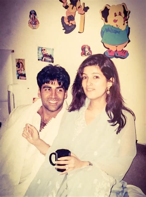 Akshay-Twinkle's adorable throwback picture - Rediff.com Movies