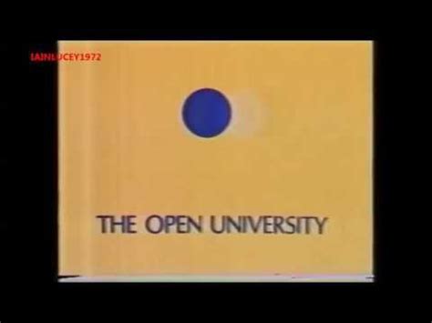 Open University Logo Intro : r/oldbritishtelly