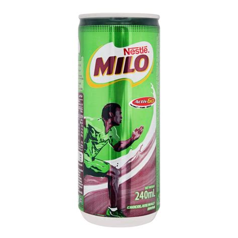 Purchase Milo Chocolate Malt Drink, Can, 240ml Online at Special Price ...