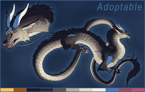 Eastern Dragon Adoptable [CLOSED] by Trioza on DeviantArt