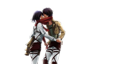 Mikasa And Eren HQ Background Wallpaper 24552 - Baltana