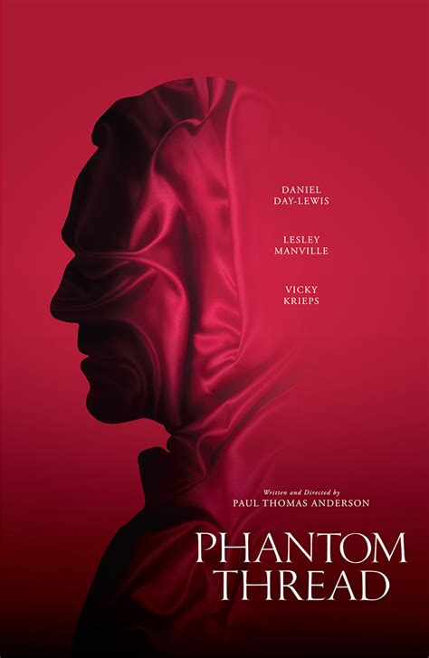 Phantom Thread Alternative Movie Poster on Behance