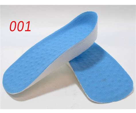 Unisex Height Increase Shoe Lift Insoles Molded Pad Cushion Heel Shoes ...