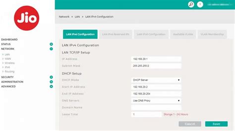 How to Configure Jio Fiber Router? | Reliance Jio Fiber Router JCO4032 ...