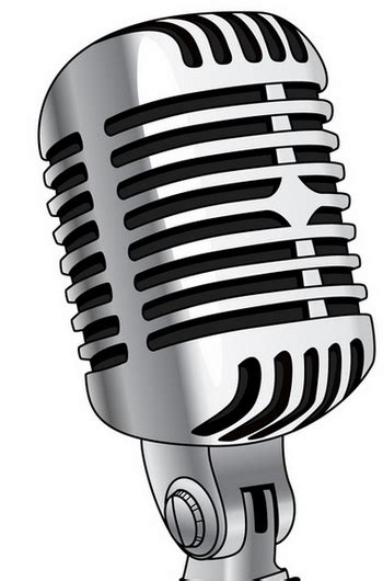 clip art radio microphone - Clip Art Library