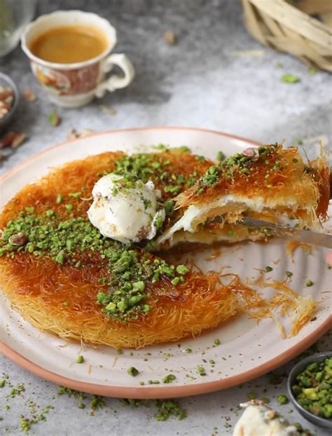 Traditional Crispy Kunafa Dessert - Best Homemade Recipes