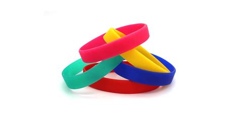 Plain Silicone Wristbands - The Wristband Company